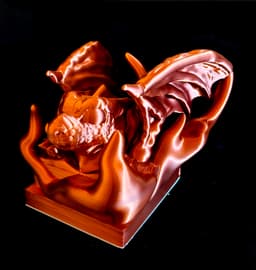 Emerging Book Dragon (Commercial Use) 3d model