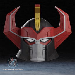 Zord Helmet 3D Printer File STL 3d model