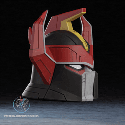 Zord Helmet 3D Printer File STL 3d model