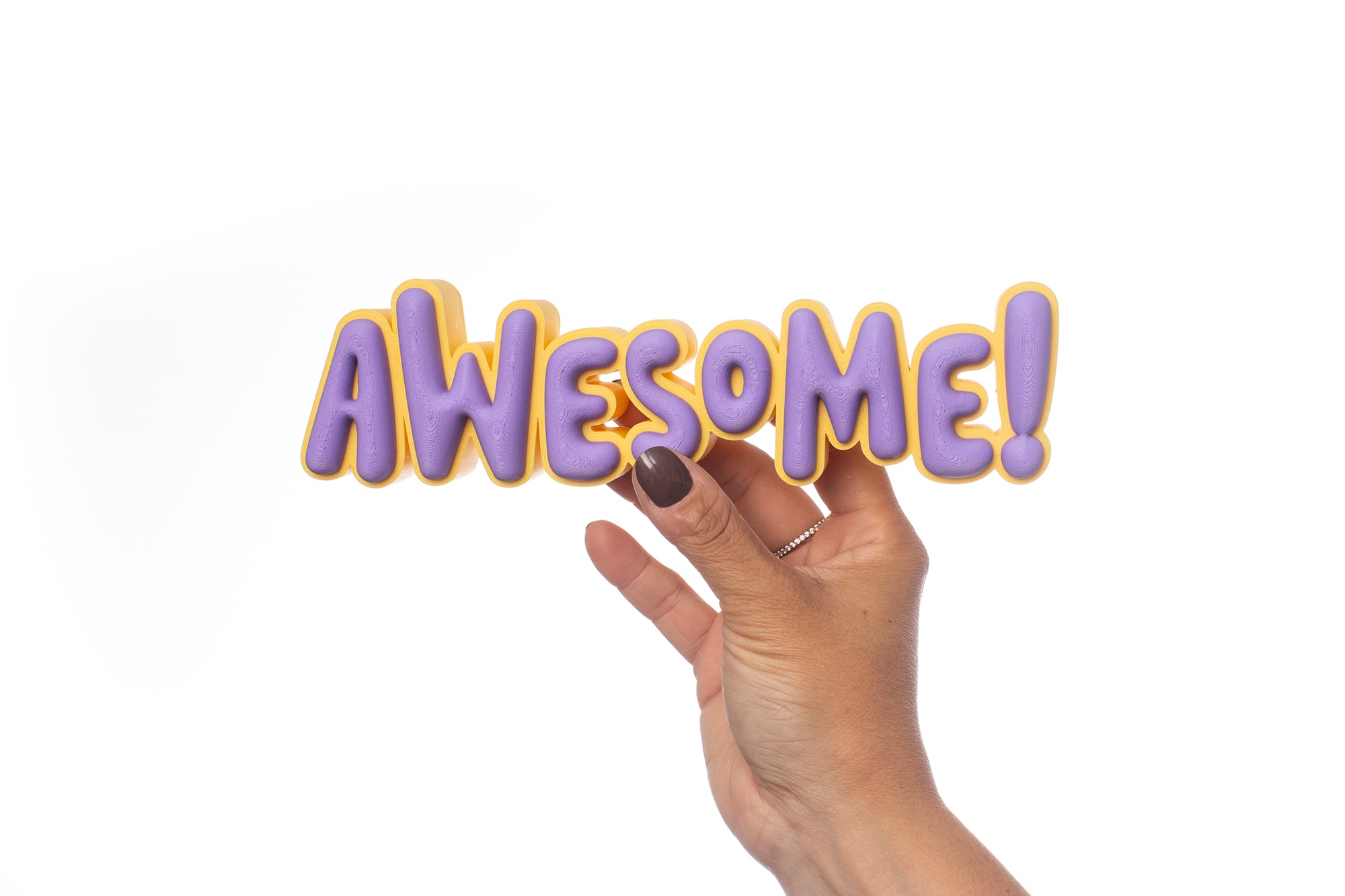 Awesome Standing Decoration 3d model
