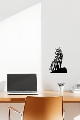 Wolf Wall Art, Wall Decor, Home Decor 3d model