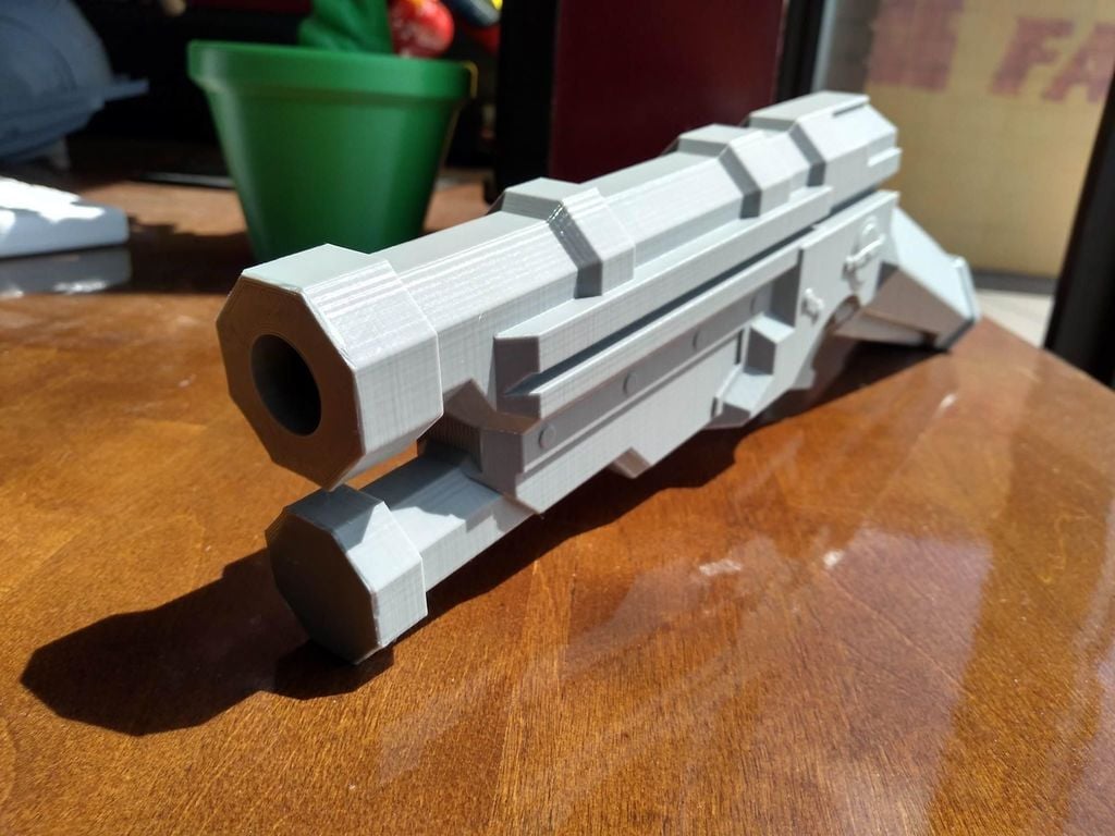 Dishonored 2 gun 3d model