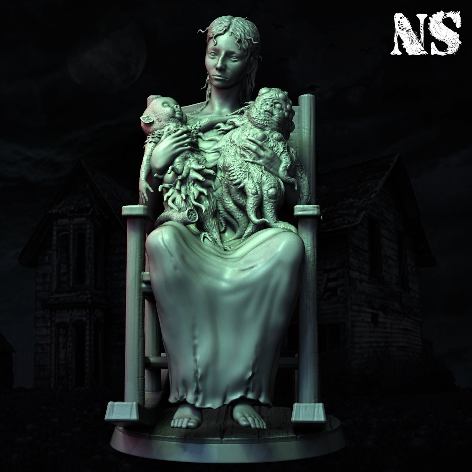 Lavinia Whateley 3d model