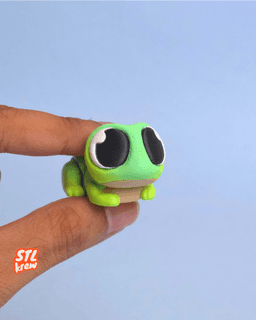 Cute articulated frog Toado 3d model