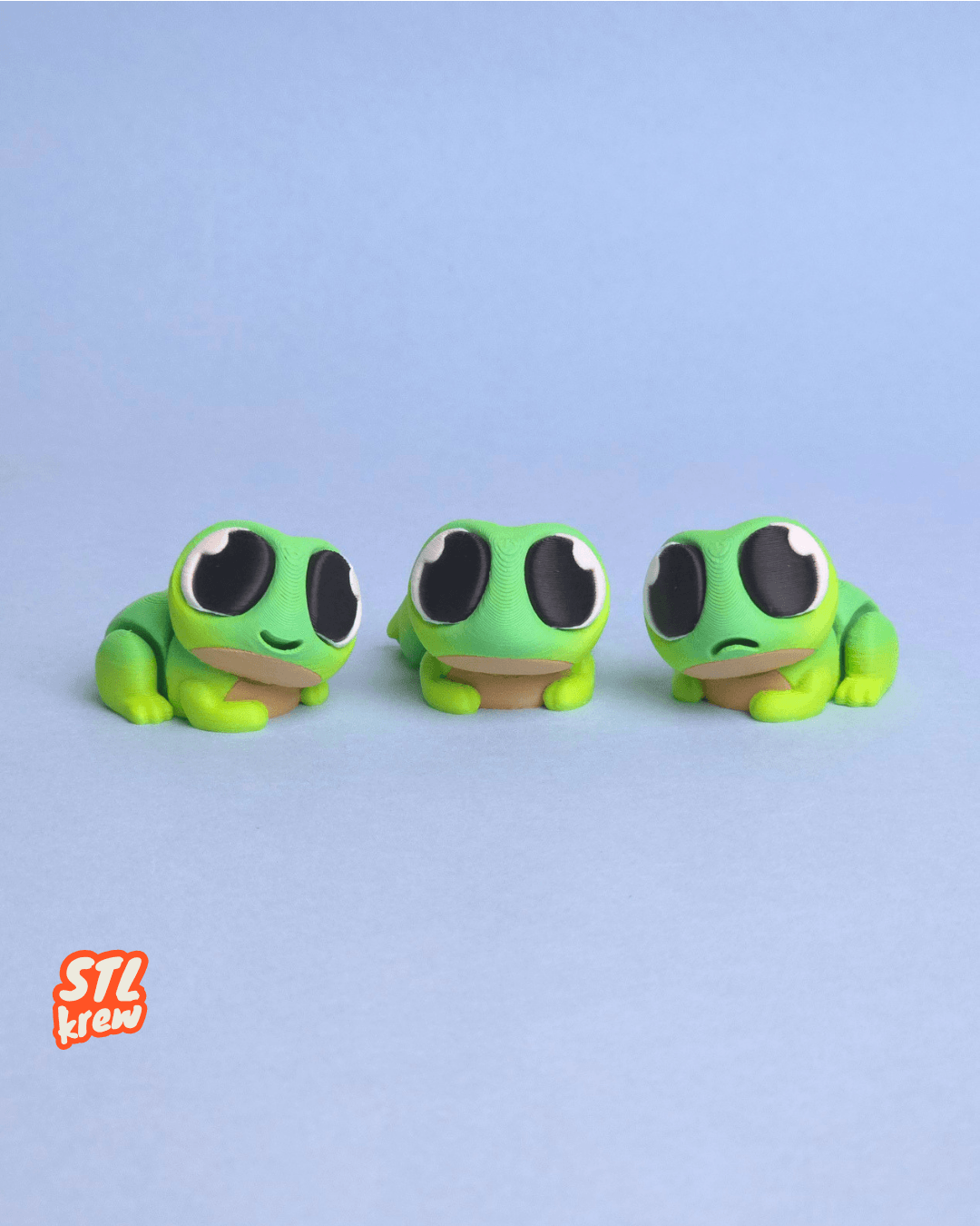Cute articulated frog Toado 3d model