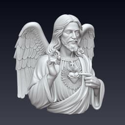 Jesus Bust 3d model