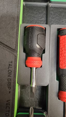 Stubby Craftsman screwdriver gridfinity bin 3d model