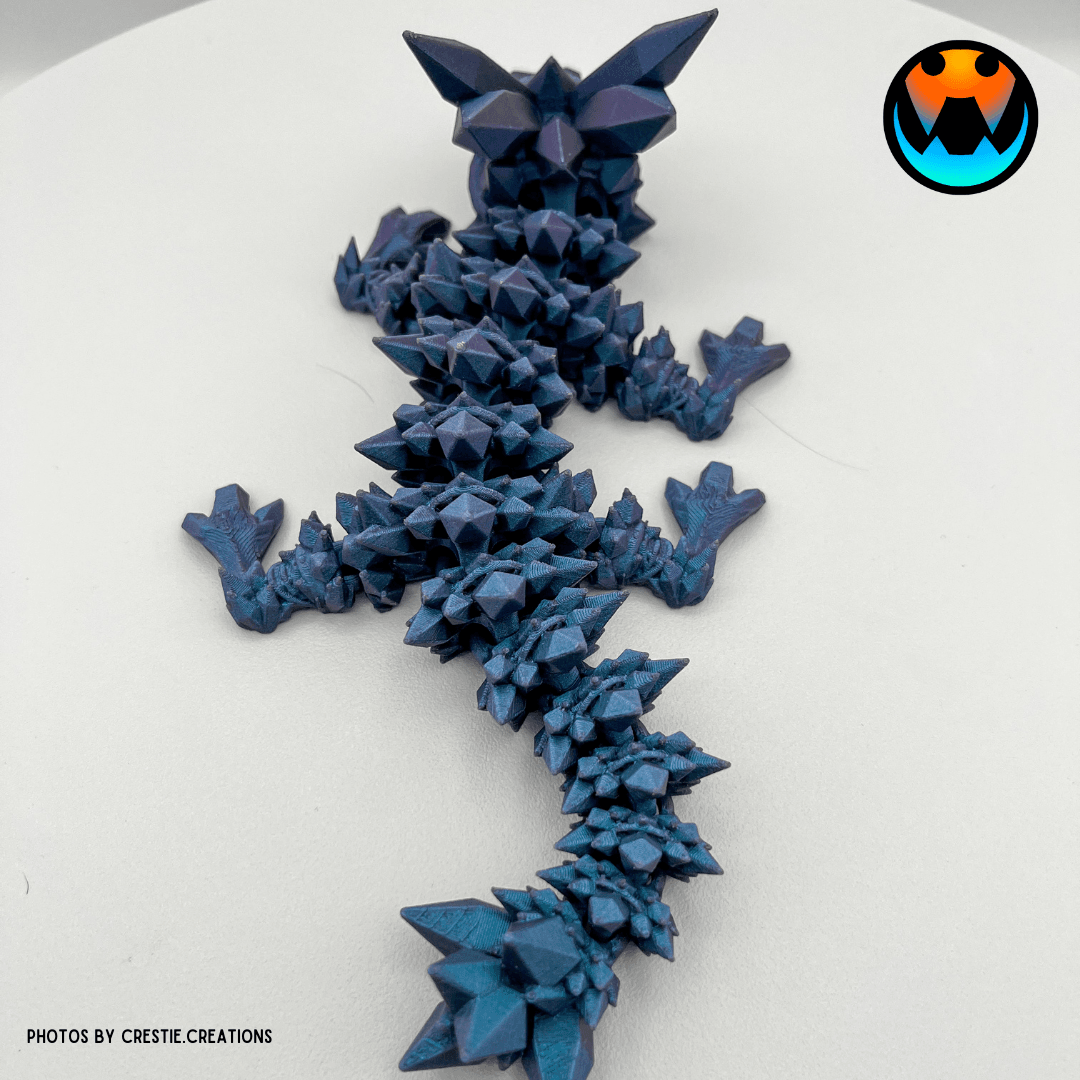 Baby Crystal Dragon 3d model