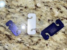Face Mask Clip (Back of Neck) 3d model