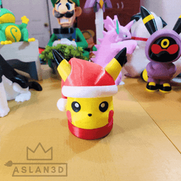 Pikachu Navideño 3d model