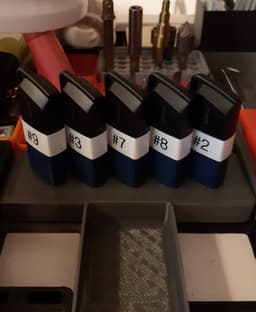 Gridfinity USB memory stick storage - Display / Visibility 3d model