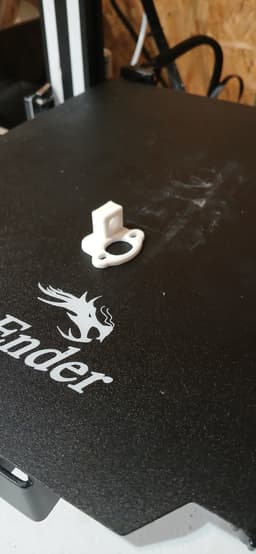 PTFE Tube Mount For Ender 3 3d model