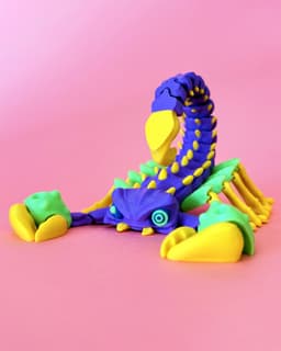 Twisty Scorpion 3d model