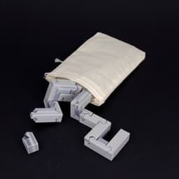 Tsugite Cube 3x3 Puzzle (Version A) 3d model
