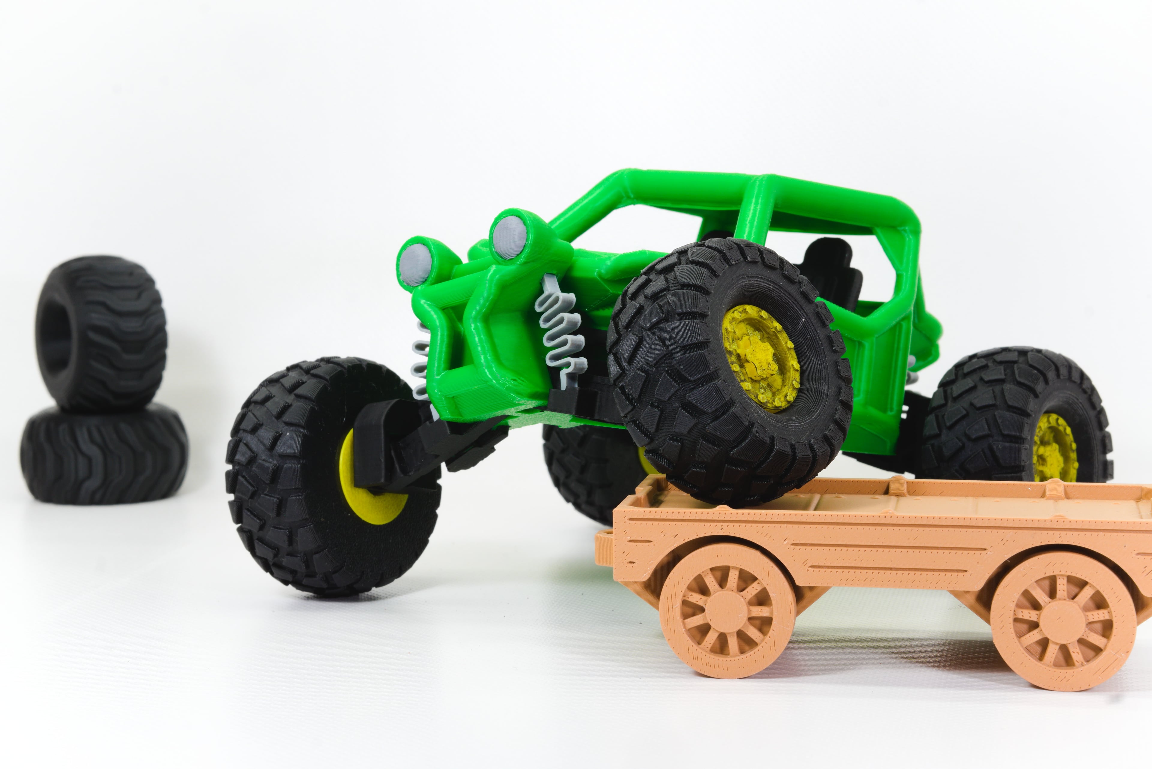 Rock Crawler Buggy 3d model