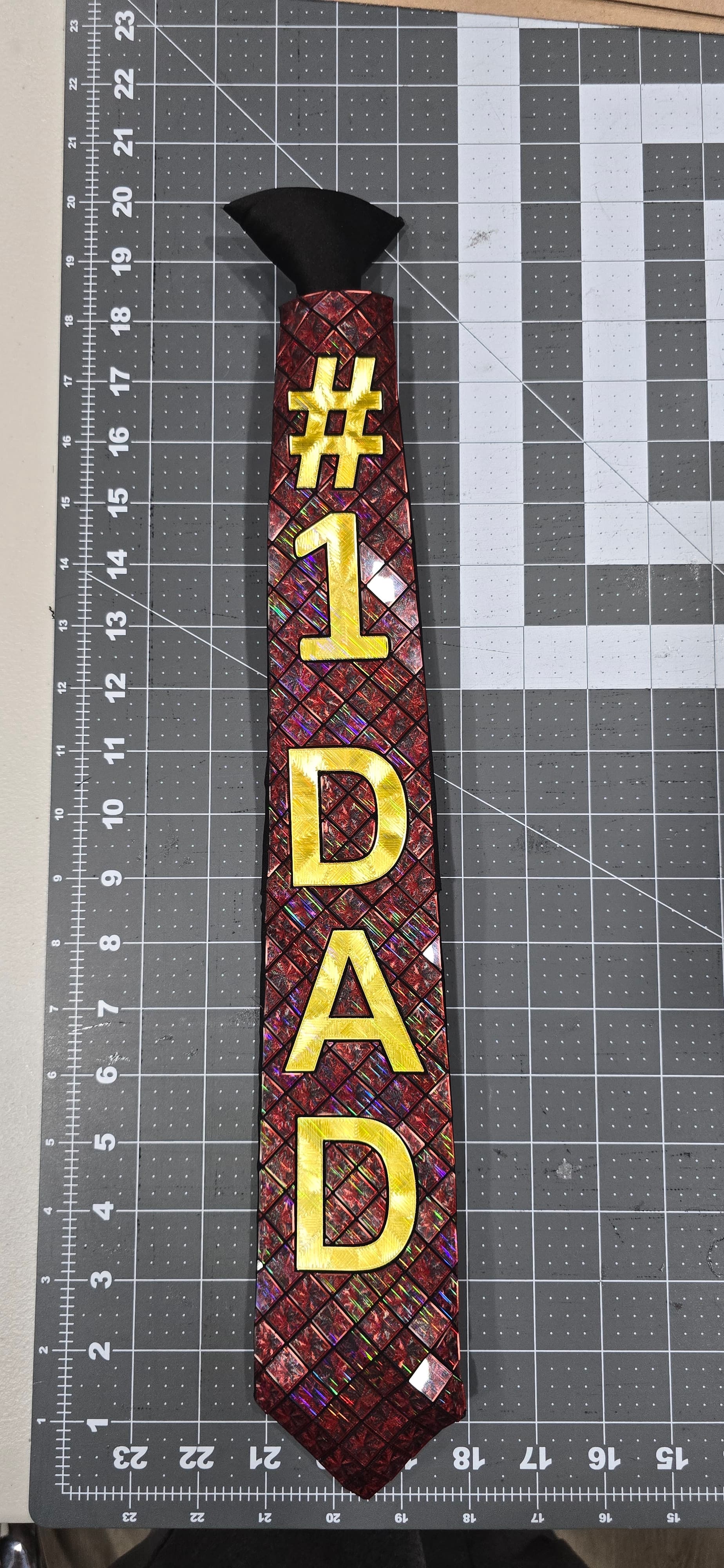 #1 Dad Tie 3d model