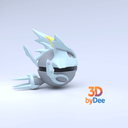 Kyurem Pokeball 3d model