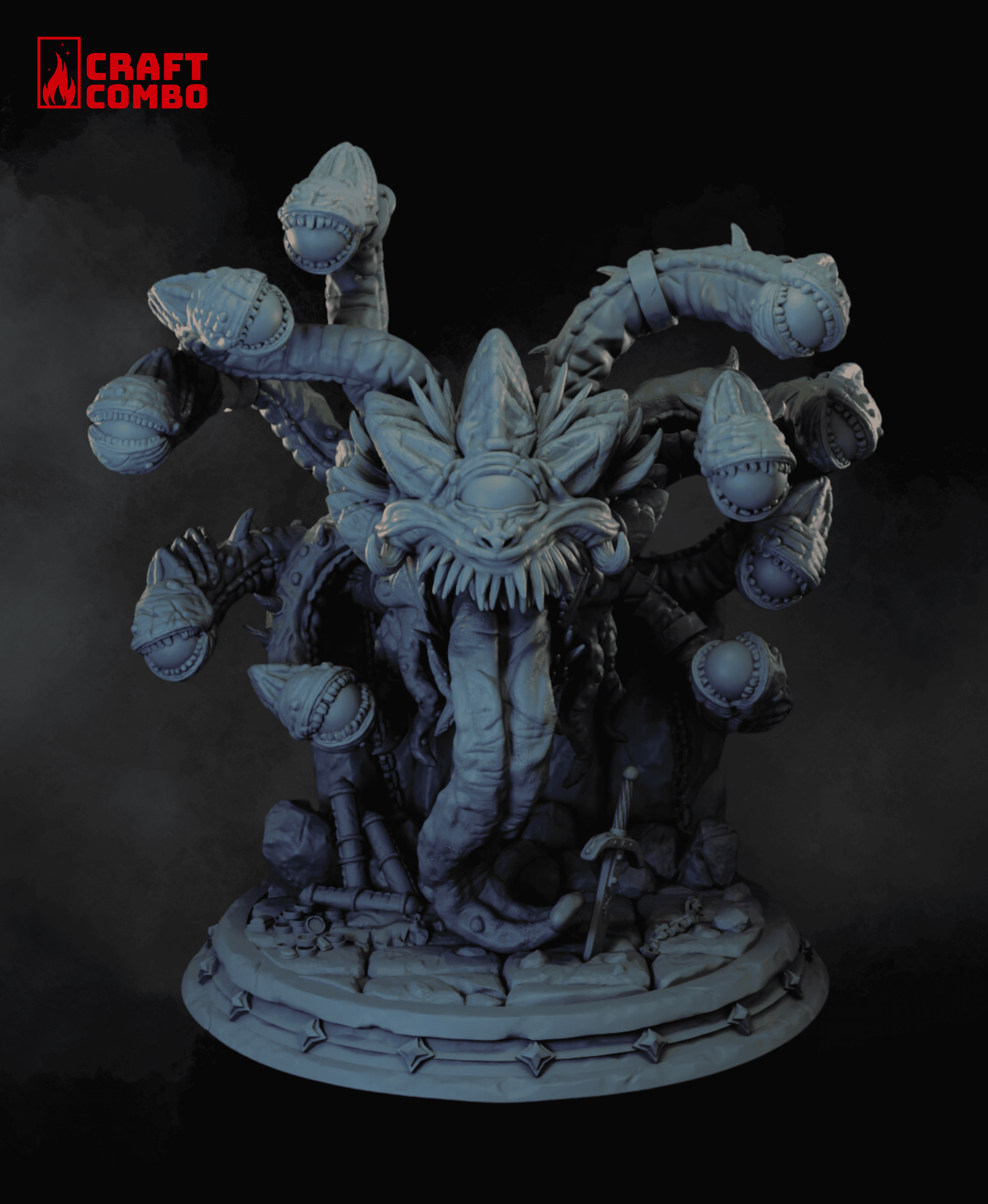 Beholder - D&D Mini 3d model