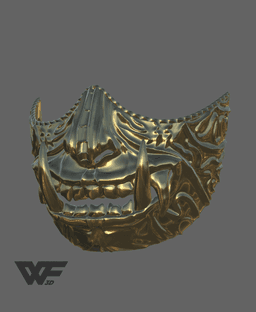 Oni Mask #1 3d model