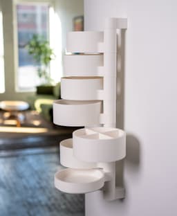 Wall Mounted Storage Bins 3d model