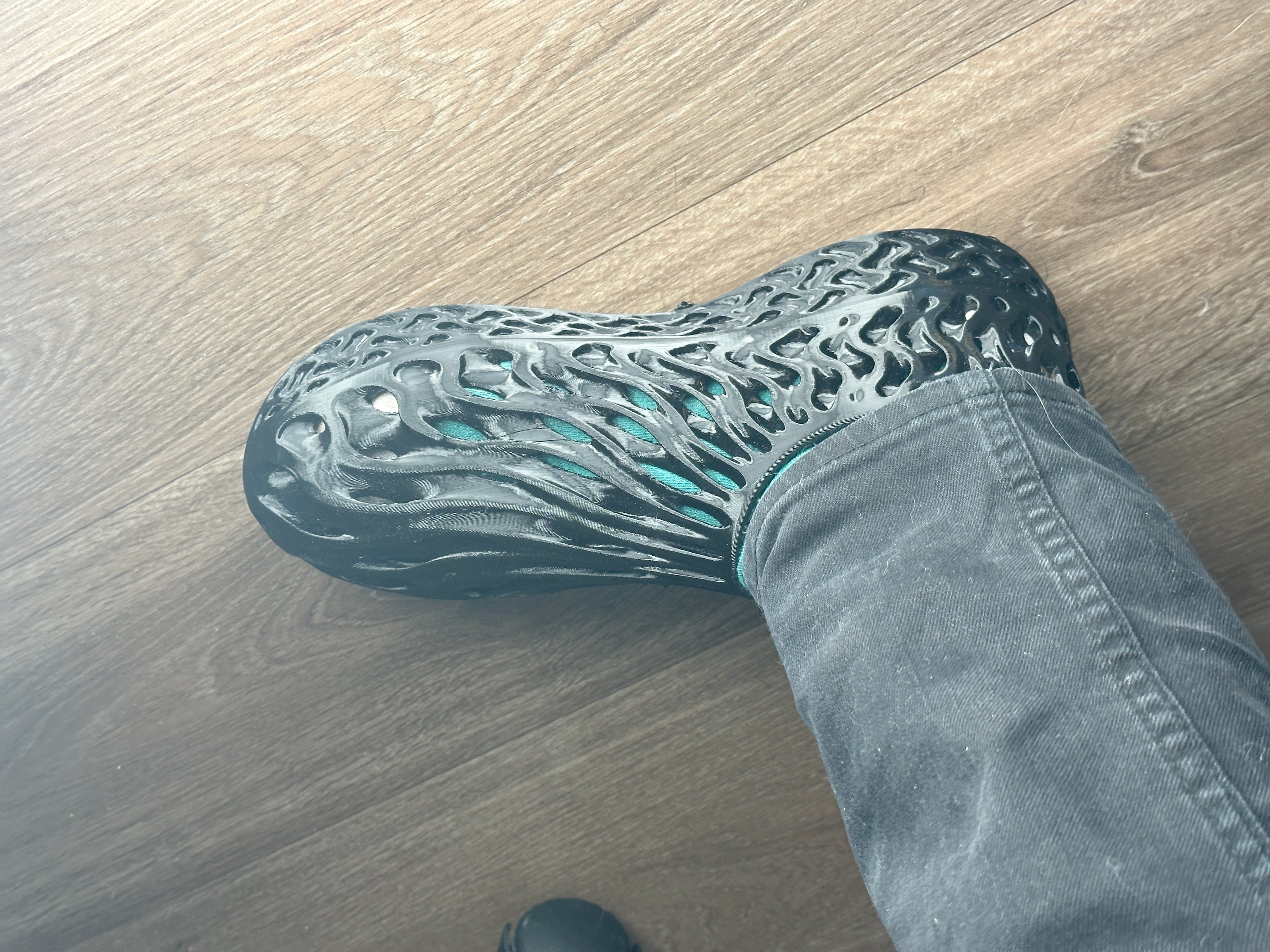Wearable Gyroid Shoes 3d model