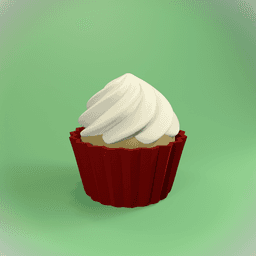 Cupcake Clicker -Simple Fluff 3d model