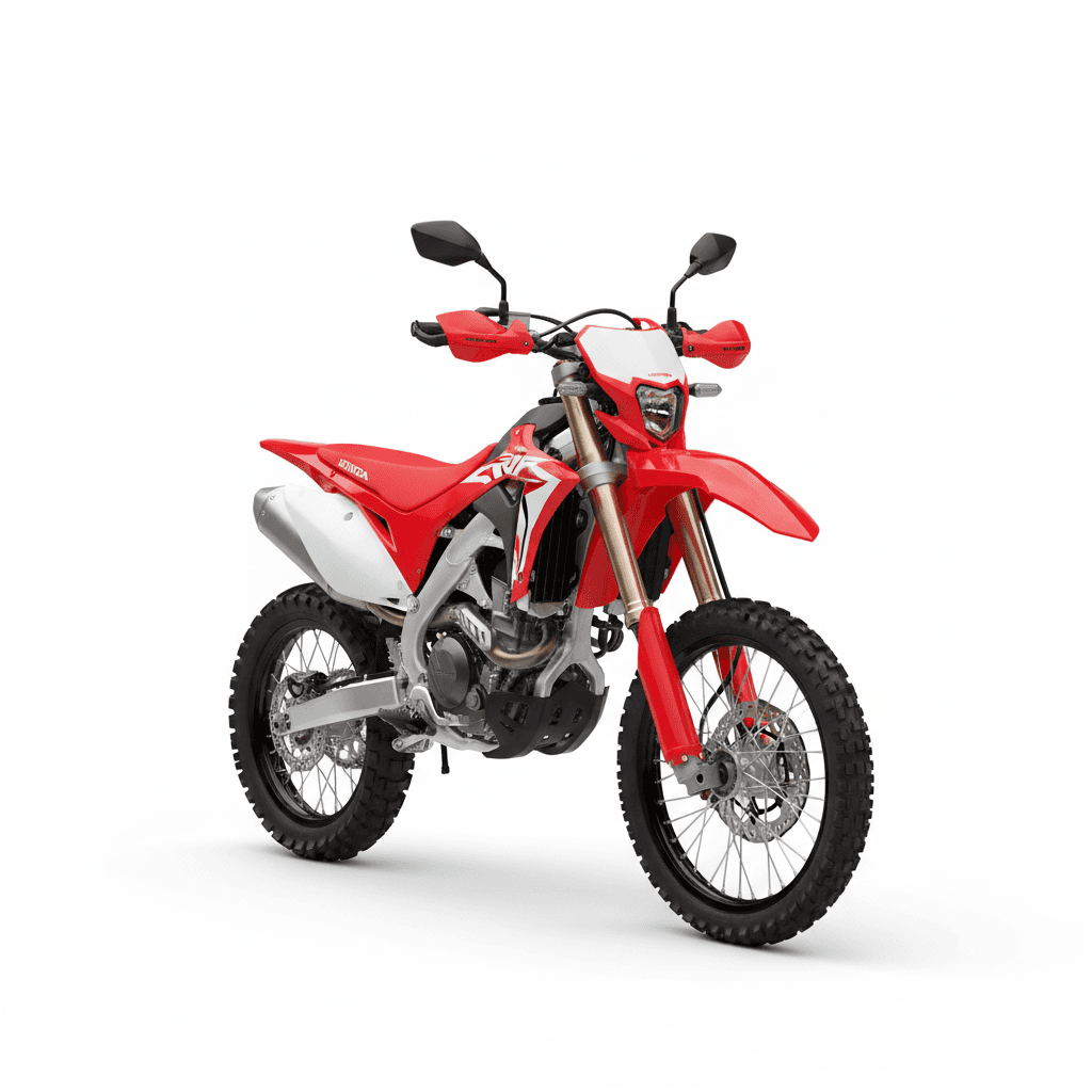 Hondaa CRF250R Motocross Dirt Bike 3d model