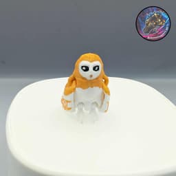 nano flexi barn owl 3d model