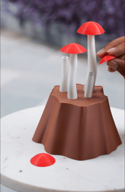 Magical Mushroom Magnets 3d model
