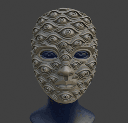 Angel Eyes Mask 3d model