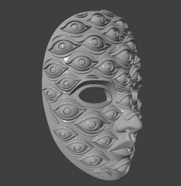 Angel Eyes Mask 3d model