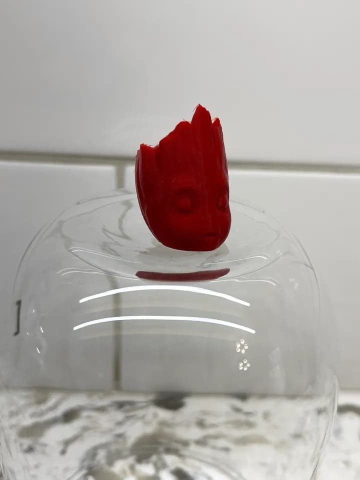 BABY GROOT VALVE STEM CAP.stl 3d model