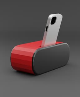 Phone Amplifier Boom Box 3d model