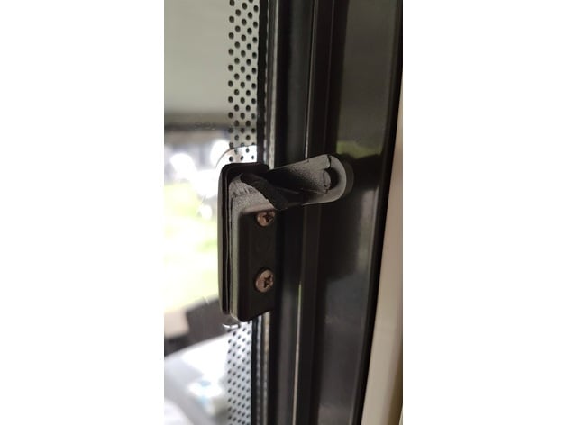 Polyplastic window hinge 3d model
