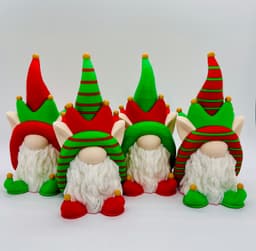Christmas Elf Gnome 3d model