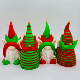 Christmas Elf Gnome 3d model
