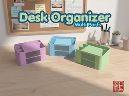 Desk Organizer 3d model