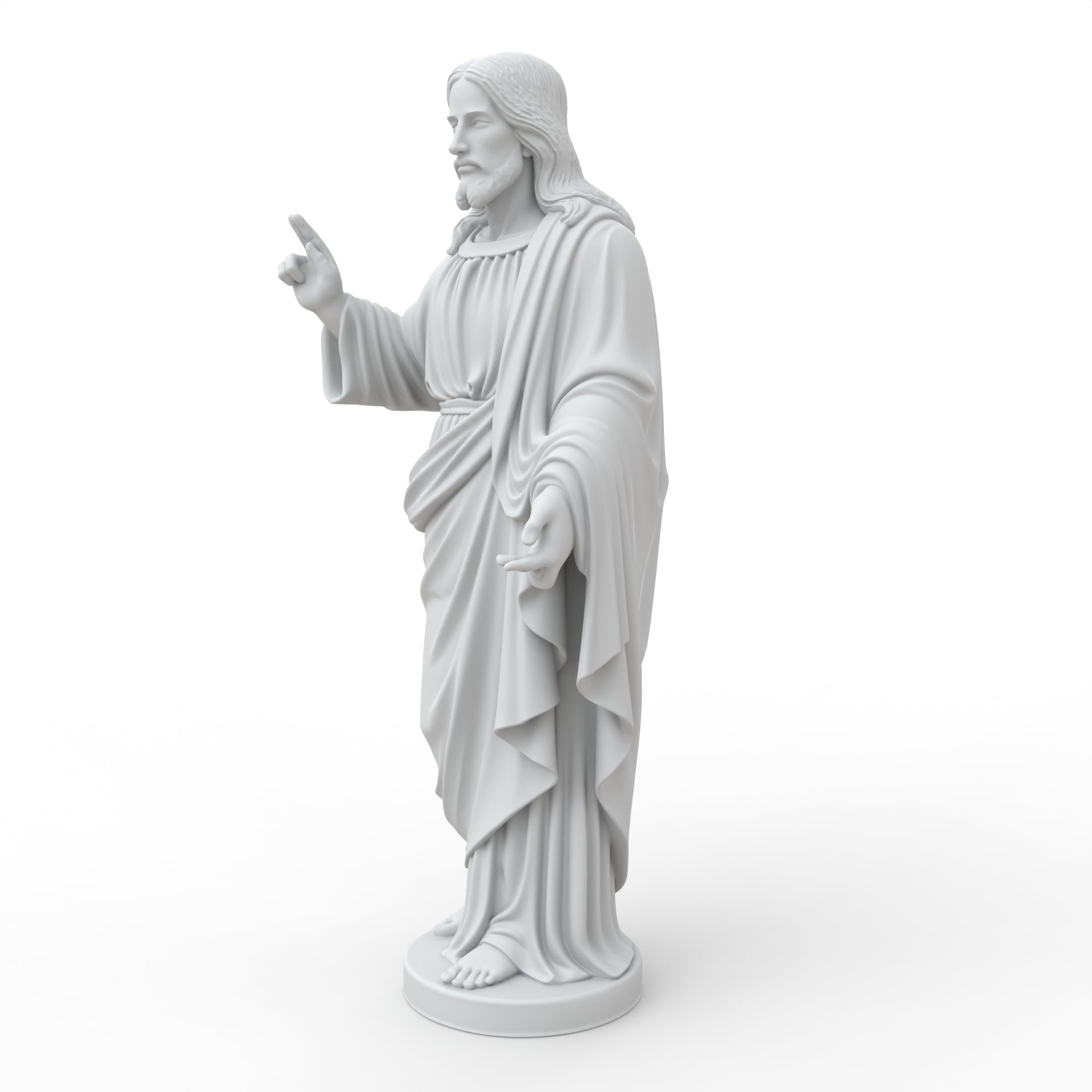 Jesus Statue 3d model