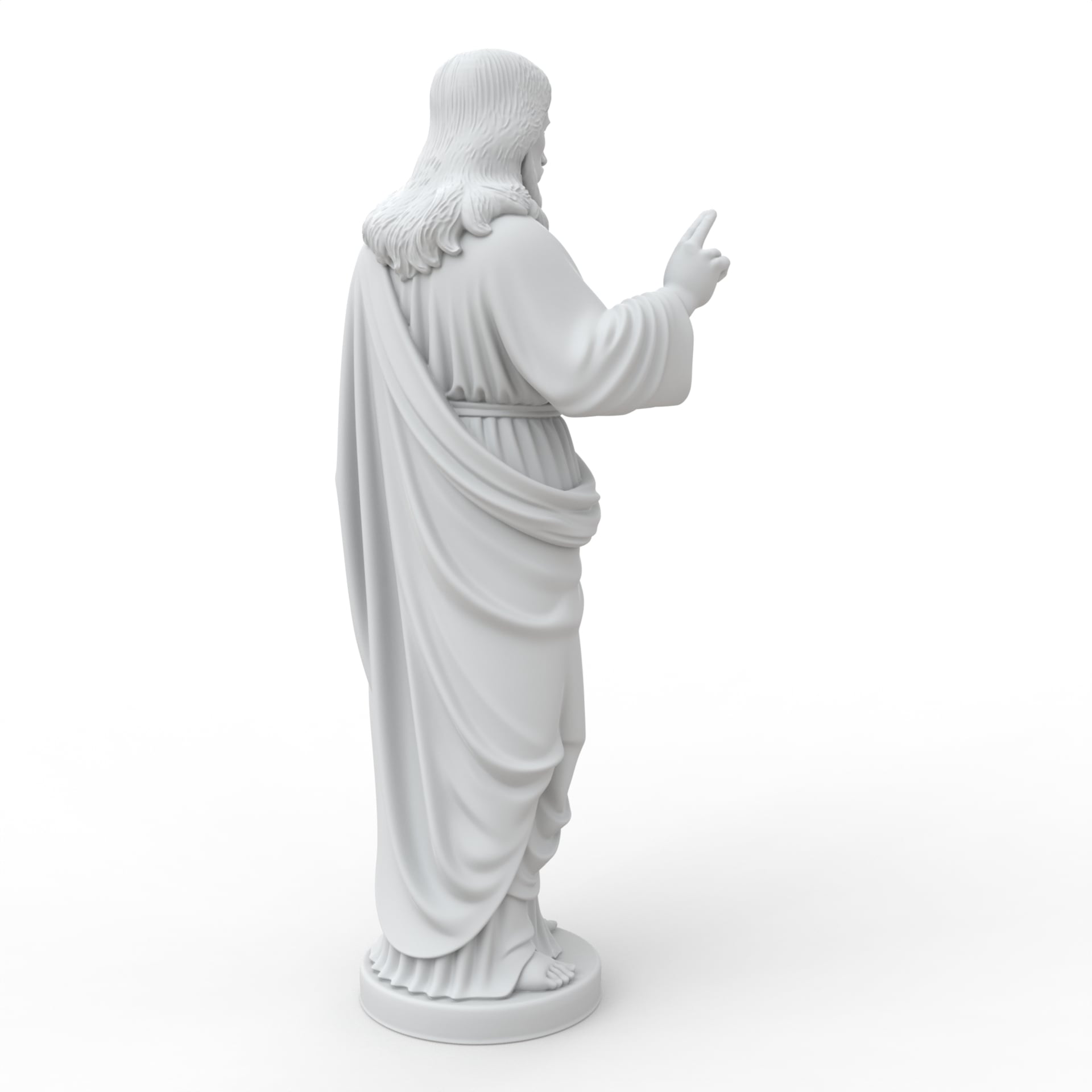 Jesus Statue 3d model