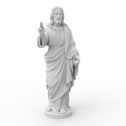 Jesus Statue 3d model
