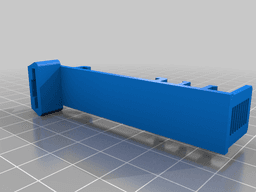 Universalhalter fuer Duo-Raffrollos 3d model