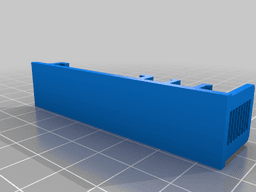 Universalhalter fuer Duo-Raffrollos 3d model
