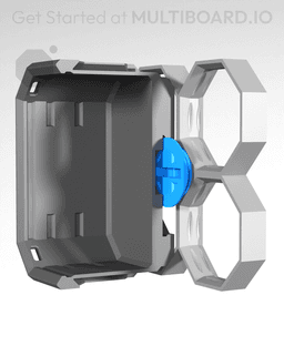 Small Thread - Fix Point (Folded) 3d model