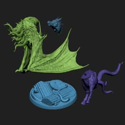 Shantak 3d model