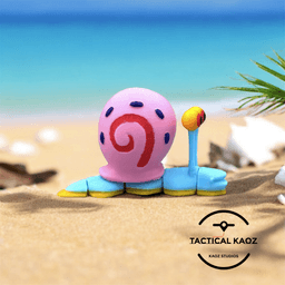 Gary The Snail Articulating Flexy 3d model