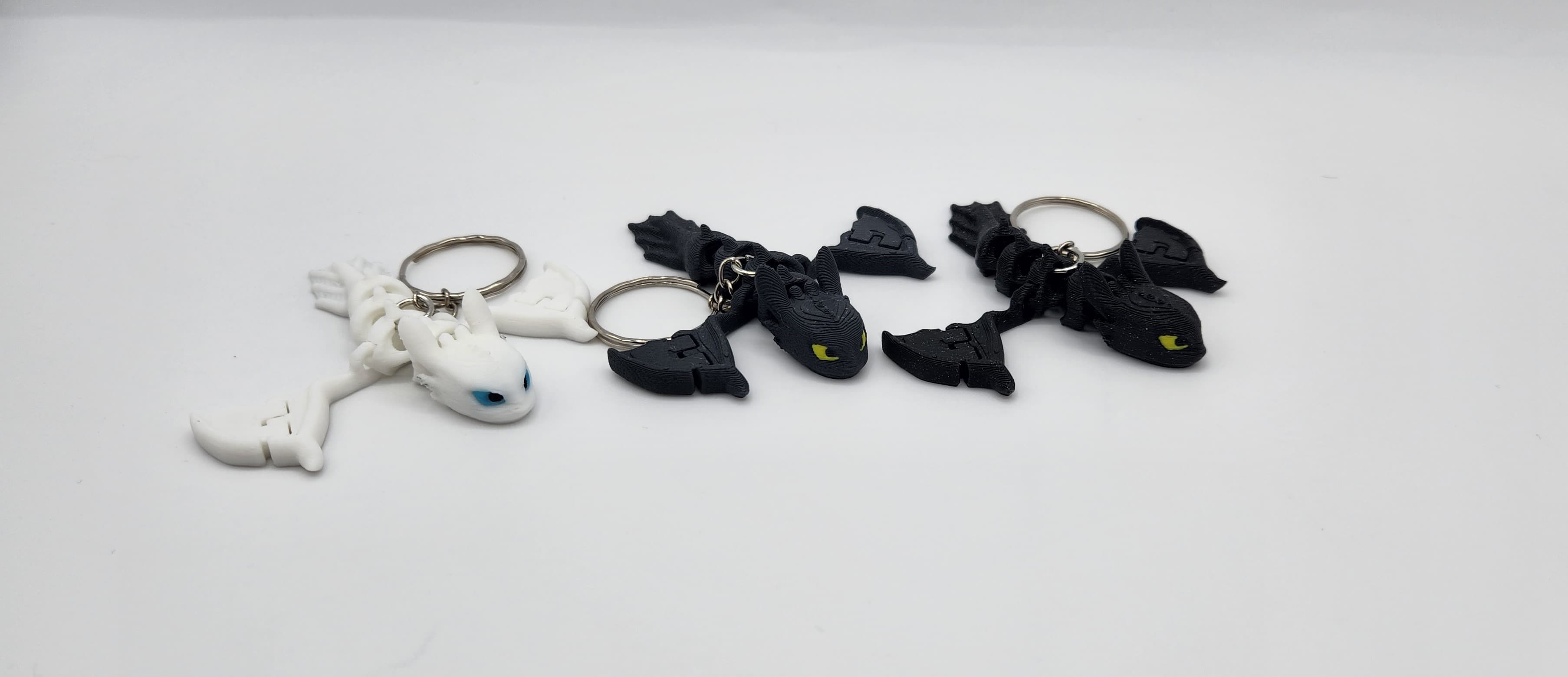 BABY FLEXI TOOTHLESS KEYCHAIN 3d model