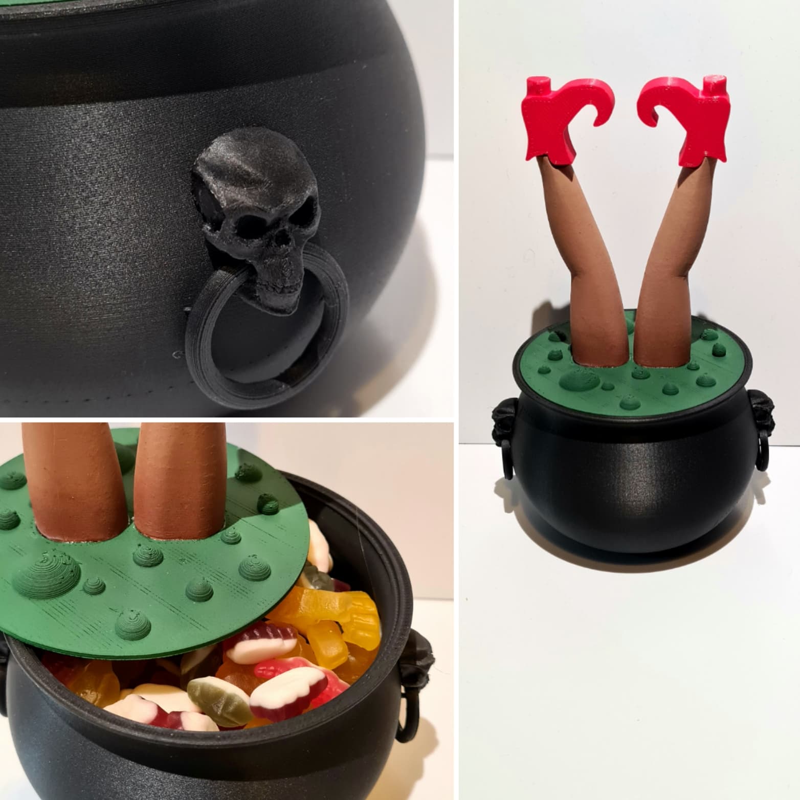 witch's cauldron 3d model