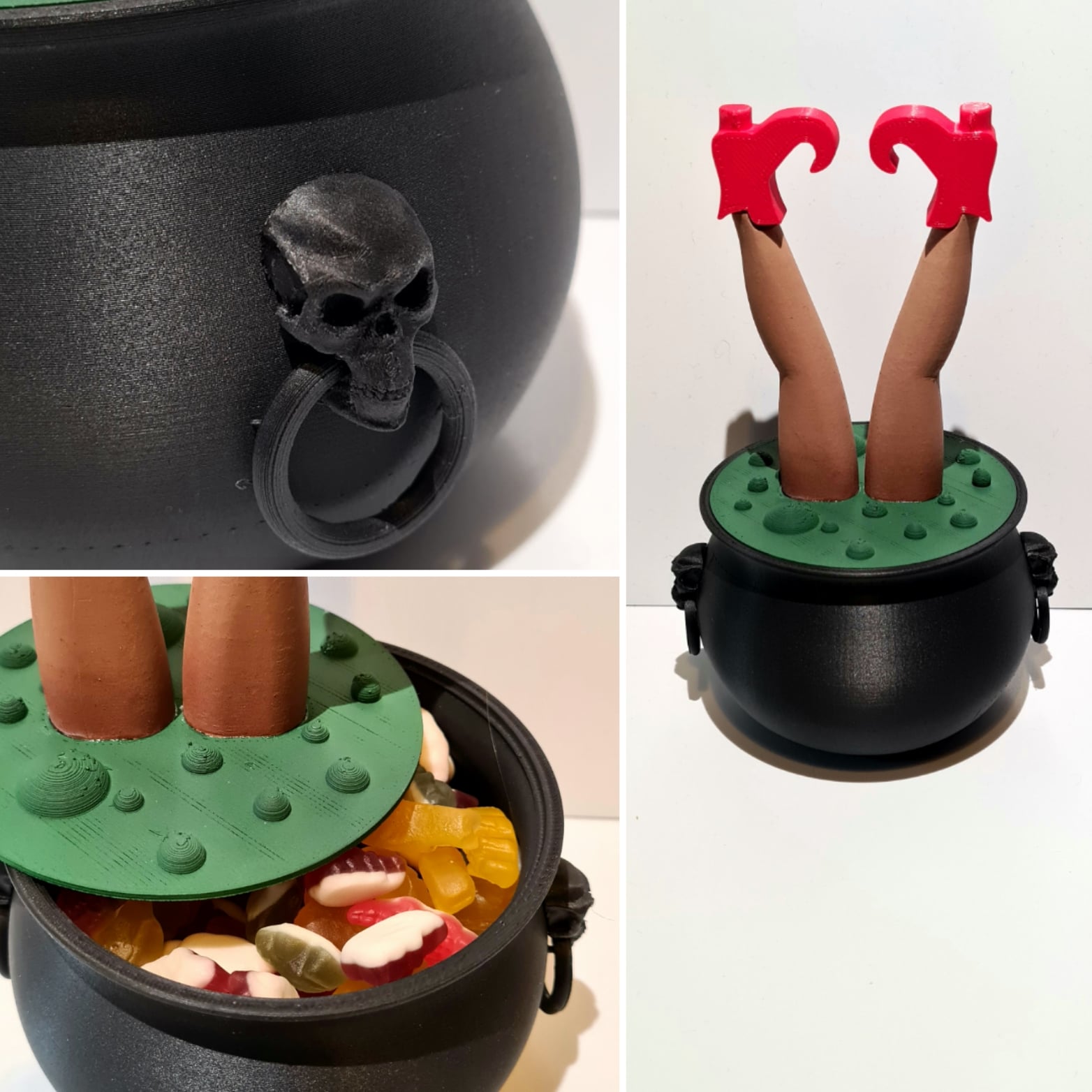 witch's cauldron 3d model