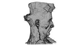 Abstract Sculpture - House Inside the Head 3d model
