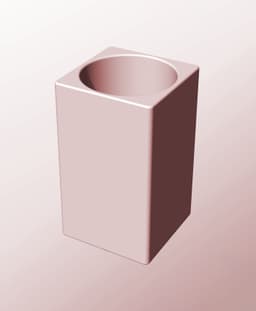CS68-130 Stacking module bin for modern home decor 3d stl file 3d model